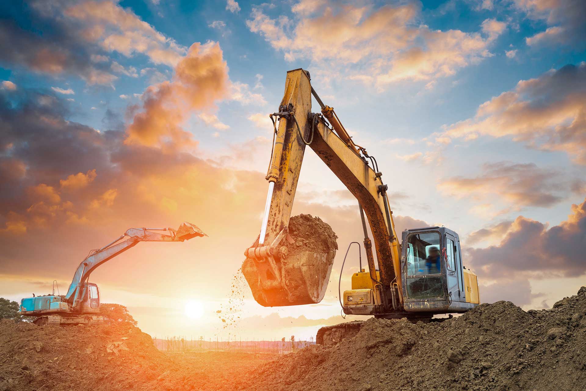 Noleggio mezzi da cantiere